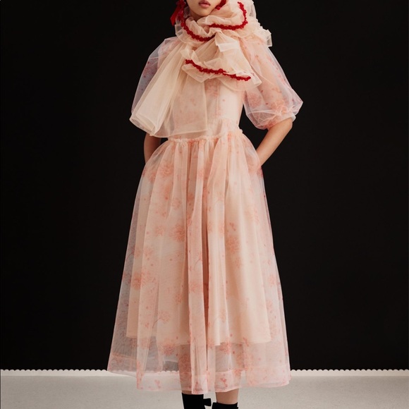 Simone Rocha Dresses & Skirts - Simone Rocha h&m puff sleeve tulle dress szS